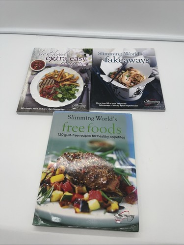 Slimming world bundle books - x3,