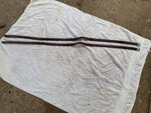 Brown tan stirrup leathers - brown,