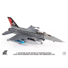 JC Wings 1:72 F-16D Fighting Falcon RSAF 425th FS Peace Carvin II 30th Anns 2023