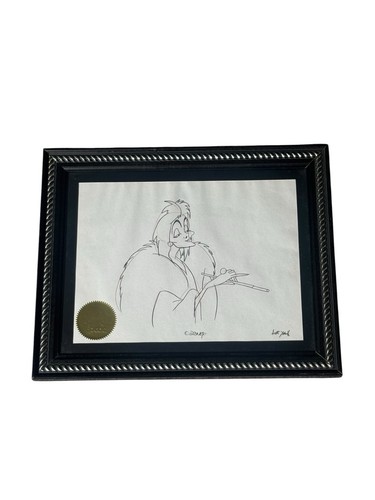 Disney art original signed - disney,