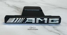 Mercedes AMG Front Badge Grill Badge Black Silver Panamericana GT CLA CLS A45