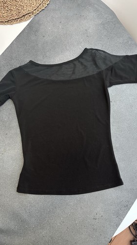 Elegant black sheer women - black, women's