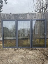 Bifold Doors Grey Aluminium
