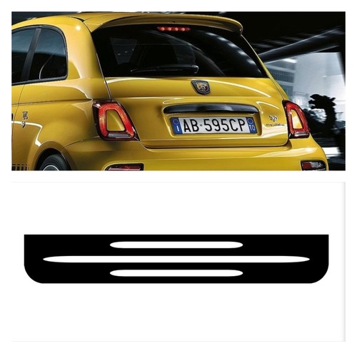 Abarth 500 brake light - abarth, sticker