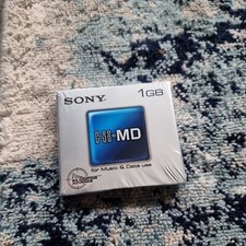 SONY Hi-MD Mini Discs Music & Data LYSB000BK6EDG-CMPTRACCS 1GB Unused