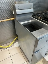 Kebab King Gas Fryer, Commercial Natural/Mains Gas Fryer 4 Burner