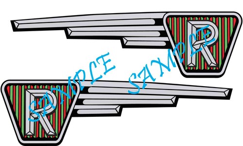 Pair wings decals for - pair,