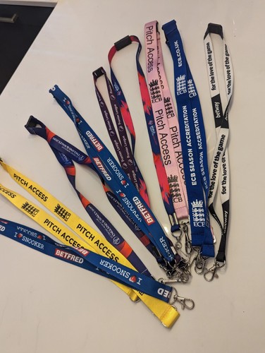 Various sports lanyards - sports, lanyards,f1