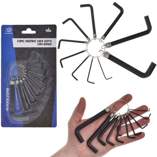 10pc quality hex allen key - 10pc,