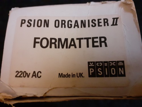 Psion organiser datapak - organiser, ii