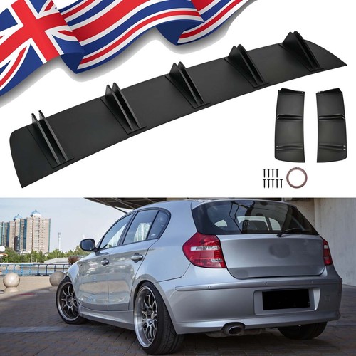 Black rear bumper - bumper, splitter