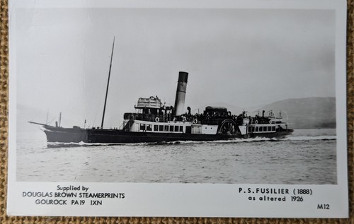 Fusilier passenger paddle - p.s,