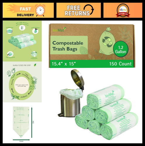 Compostable trash bags - trash, 1.2