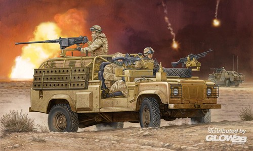 Hobby boss land - rover, wolf
