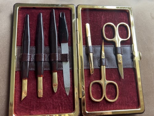 Vintage gold plated - vintage, manicure