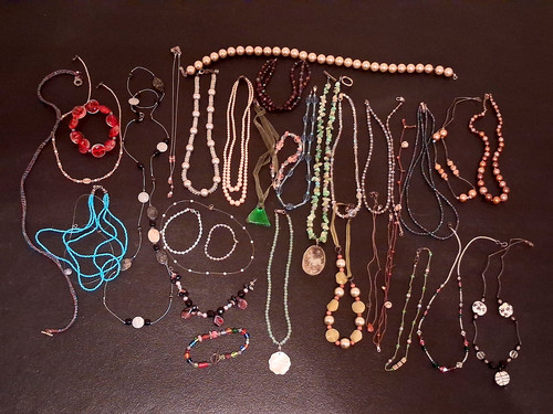 Real stone more jewelry lot - &,