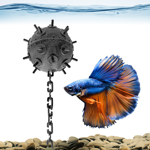 Floating mine aquarium - floating,