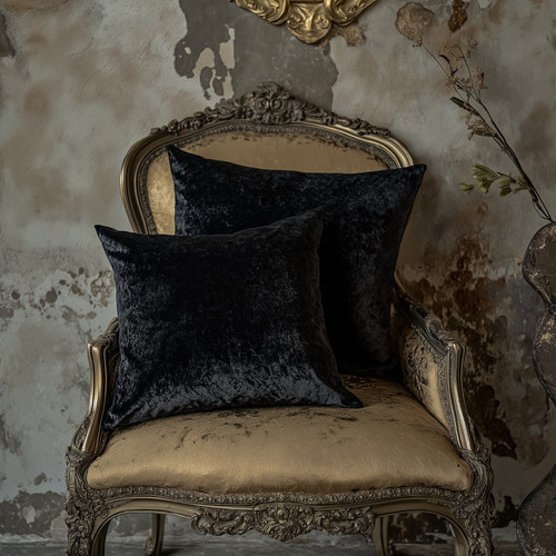 Luxury glam home - cushion., long