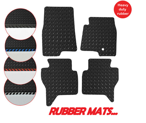 Tailored 3mm rubber floor mats - 3mm,