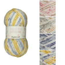 Stylecraft Bambino Prints DK Baby Yarn 100g Ball Knitting Knit 100% Acrylic