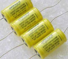 1x Jensen copper foil 0.1uf 630v paper oil capacitor for WE 300B tube amplifier