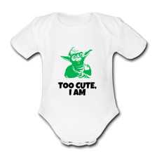 Yoda too cute green - too, i