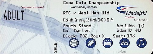 Reading west ham - reading,