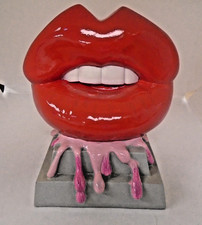 Pop Art Inspired Glossy Red