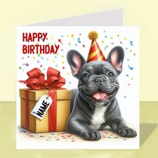 Personalised french bulldog - french,
