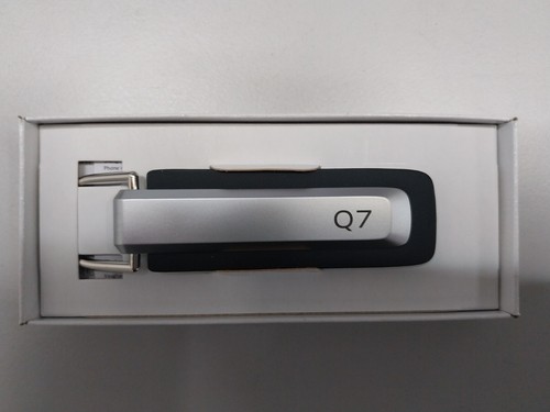 Audi key ring silver black - ring, q7,