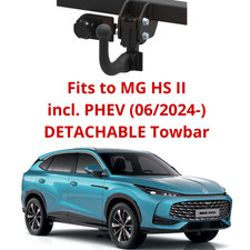 DETACHABLE Swan Neck Tow Bar