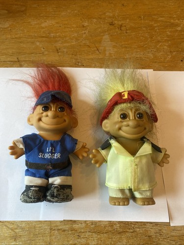 Vintage troll russ dolls - vintage,