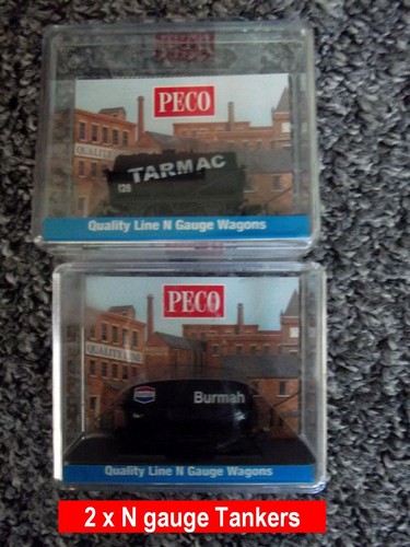 Peco gauge tank wagons - n,