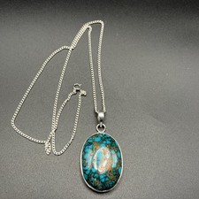 Large Persian Turquoise Oval