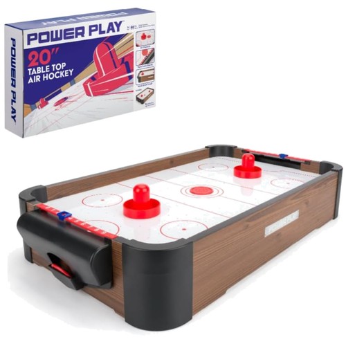 Portable air hockey game - game, table