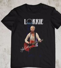 NEW Lorrie Morgan Singer Signature Short Sleeve Black All Size Shirt