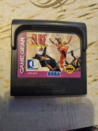 Surf ninjas sega game gear - sega,