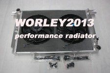 Aluminium radiator + fan for