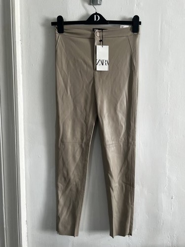 Zara beige faux leather - faux,