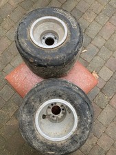 Set Of Wheels For A Go Kart