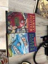 2x Harry Potter 1st Edition Books Philosophers Stone And The Chamber Of Secrets