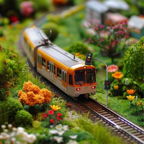Painted lights scale layouts - painted, n