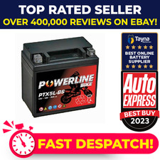 PTX5L-BS Replaces YTX5L-BS BATTERY 50CC 90CC 110CC ATV QUAD NTS5LBS