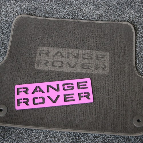 Range rover logo car - range, carpet