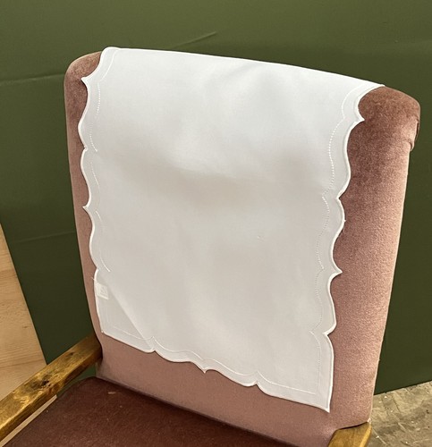 Two plain ivory - plain, edge