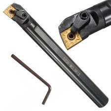 20mm Lathe Boring Bar Turning Tool Holder Set + 1X CNMG120404 Carbide Insert Set