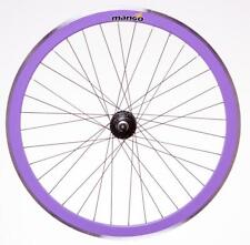 Mango 700c (622 X 13) Front Quando Bike / Bicycle 36 Spoke Wheel - Purple