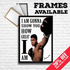 Muhammad Ali Poster Boxer