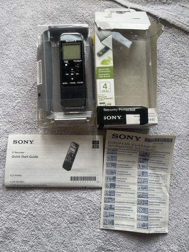 Sony pcd px440 voice recorder - pcd-px440,