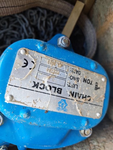 1ton hand chain block mtrs - 1ton,
